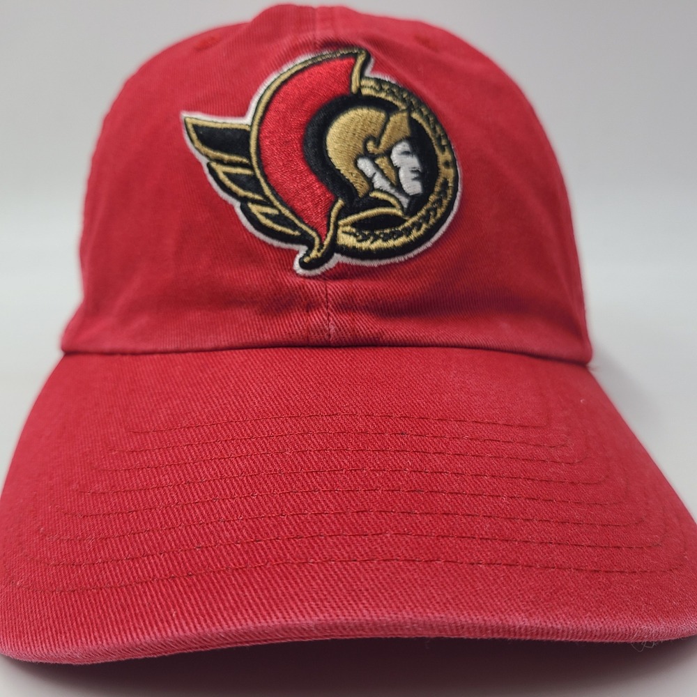Ottawa Senators Hat Strapback 47 Brand Clean Up Red NHL Hockey Casual Cotton Men - Picture 2 of 11